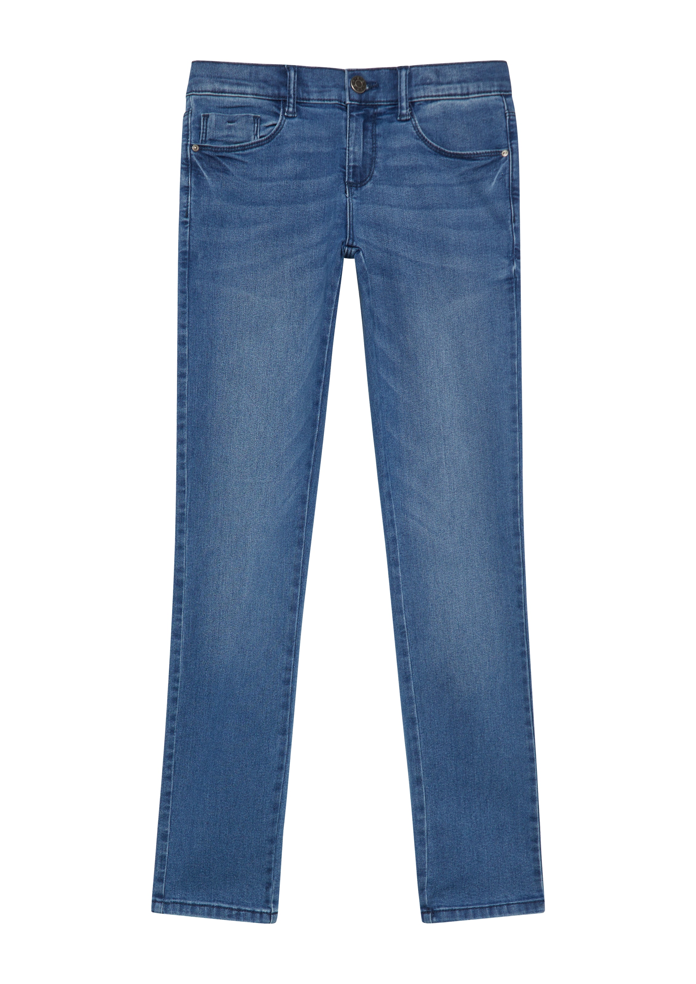s.Oliver Slimfit Jeans in Blauw: voorkant