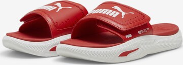 Claquettes / Tongs 'SoftridePro' PUMA en rouge