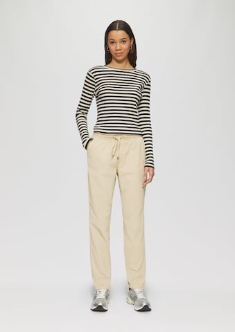 QS Tapered Broek in Beige