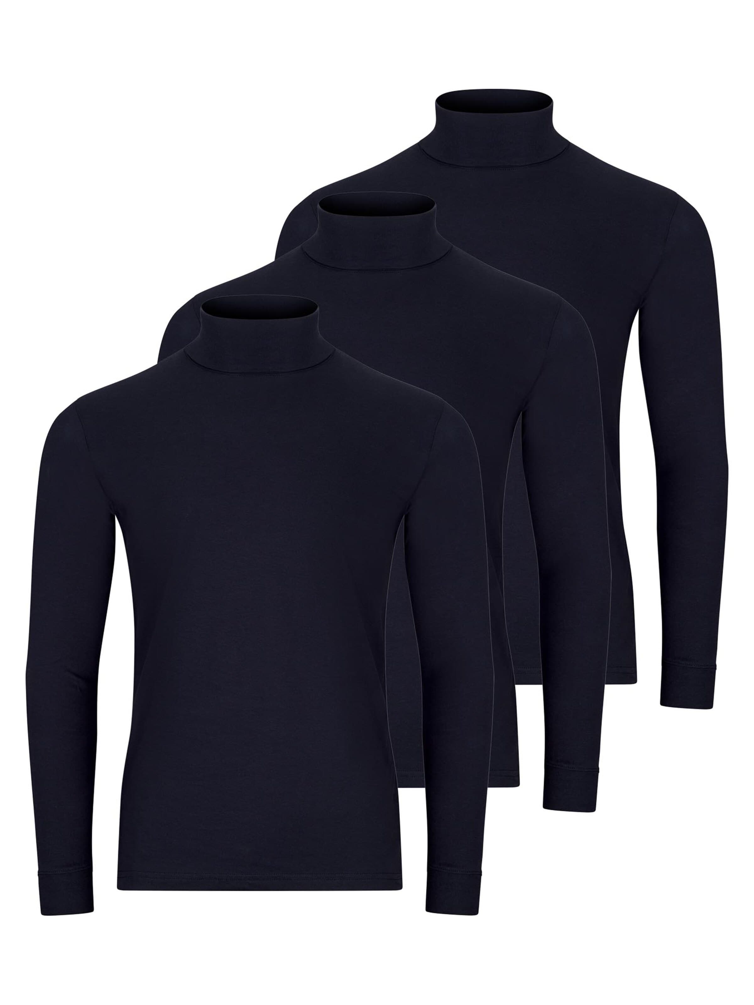 Ragman Shirt 'Basic' in Blue: front