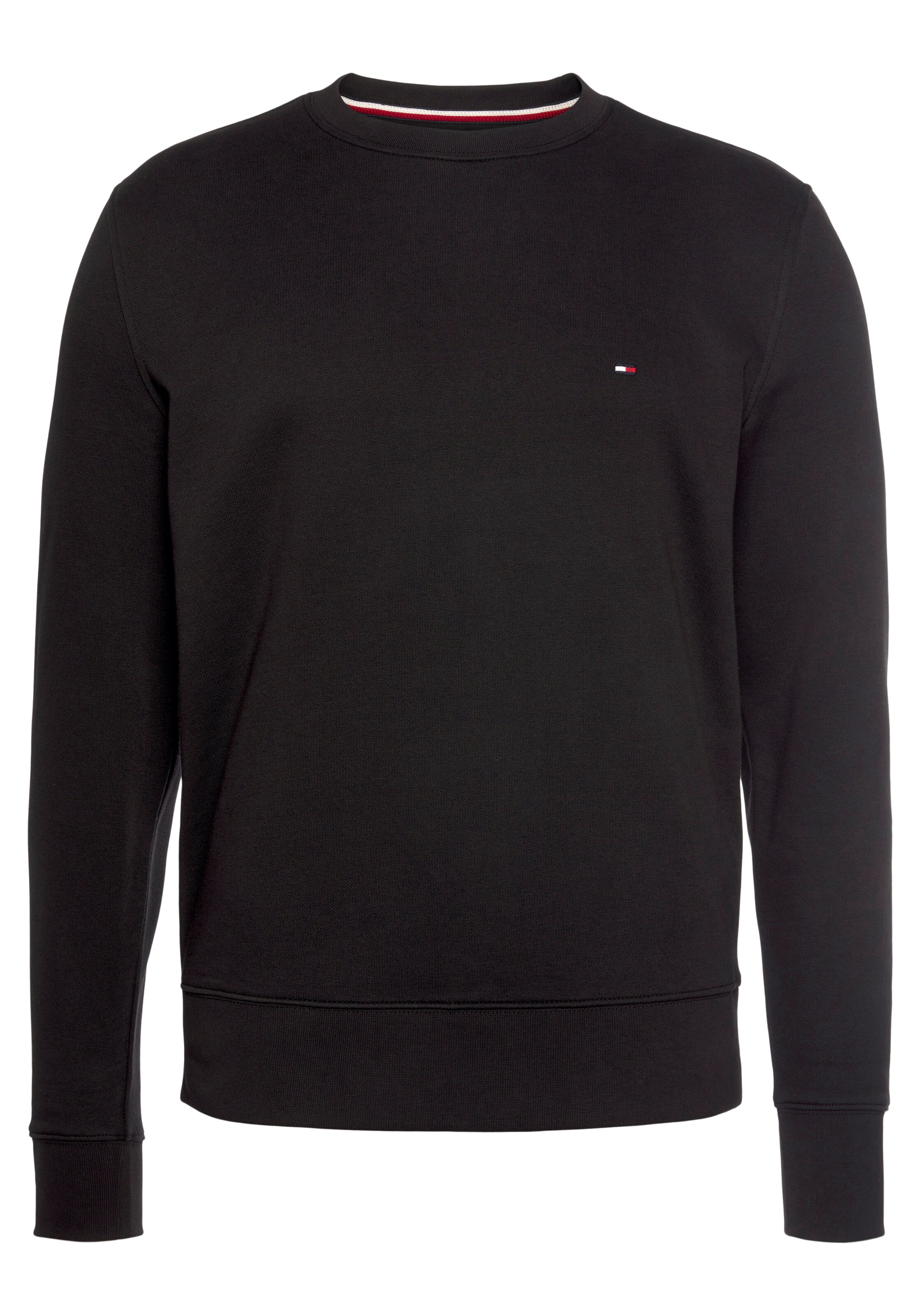 Männer Sweat TOMMY HILFIGER Sweatshirt in Schwarz - FE46815 Männer Sweat TOMMY HILFIGER Sweatshirt in Schwarz - FE46815