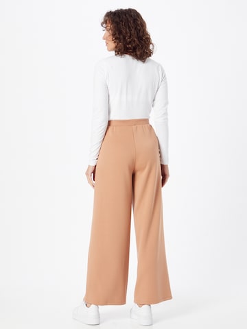 Wide Leg Pantalon 'SCARLET' ONLY en marron