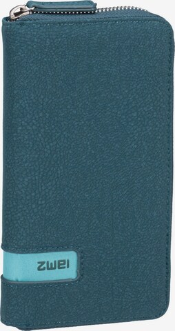 ZWEI Wallet 'Mademoiselle M.Wallet MW2' in Blue: front