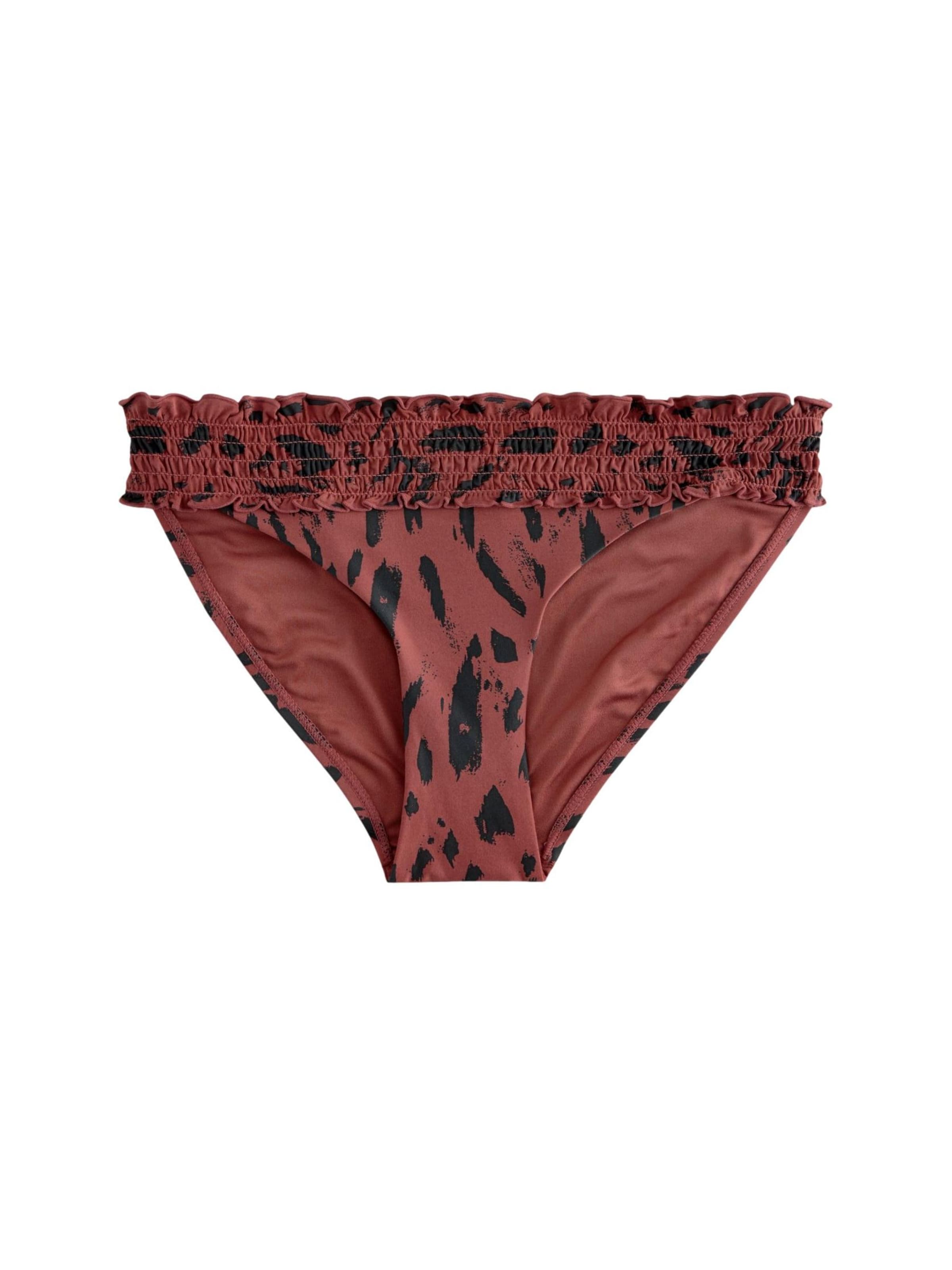 Slip costum de baie Next pe maro / negru, Vizualizare produs