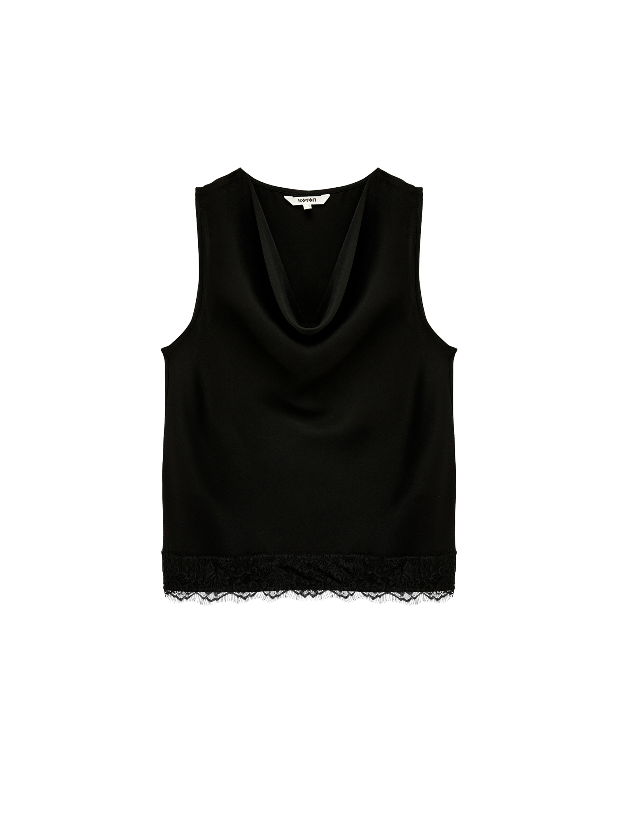 Koton Blouse in Zwart: voorkant