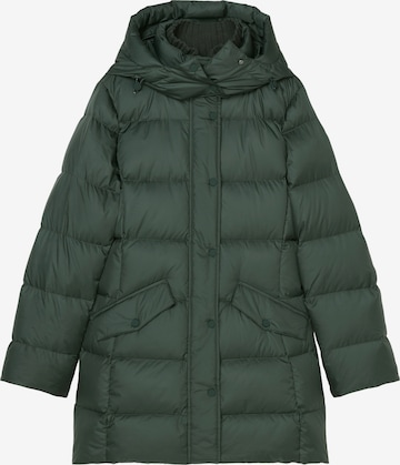 Marc O'Polo Winter Coat in Green: front