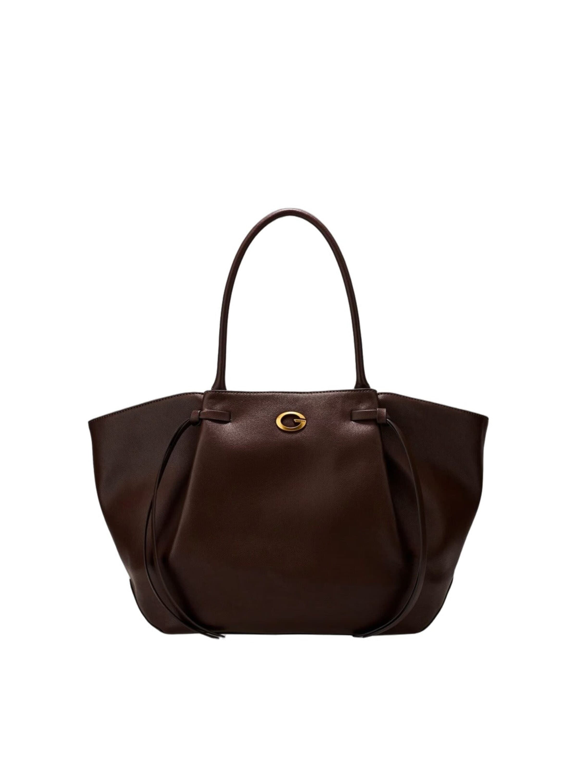GUESS Nakupovalna torba 'Guess Cabas Allegra Brown' v velikosti One Size  | rjava barva, Prikaz izdelka