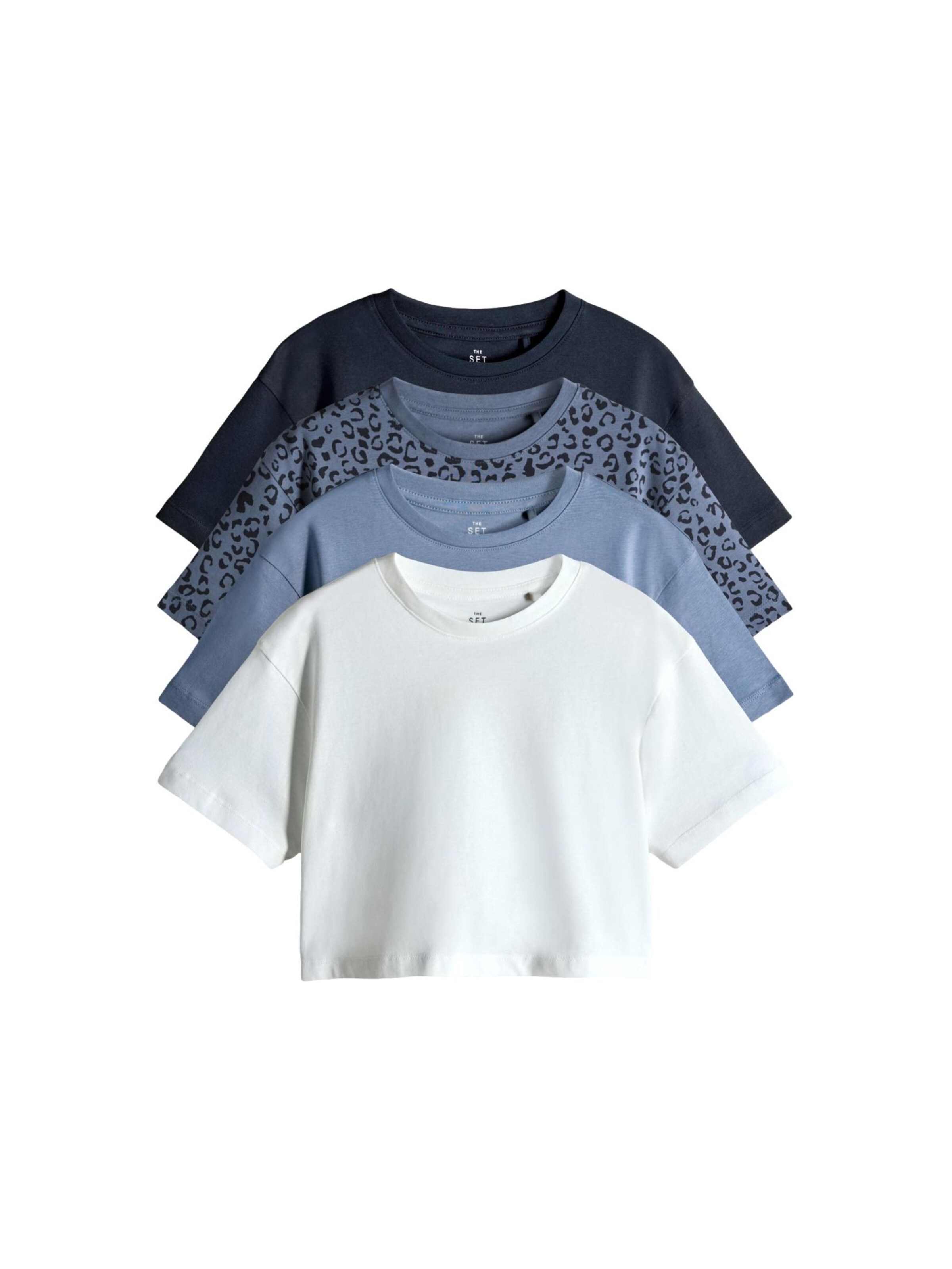 Tricou de la The Set pe albastru: față