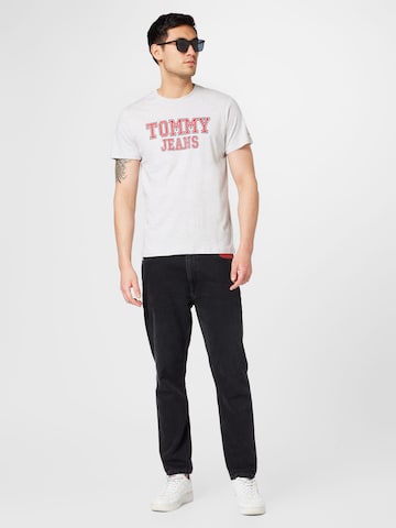 pelēks Tommy Jeans T-Krekls 'Essential'