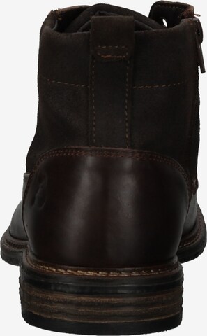 BULLBOXER Lace-Up Boots in Brown