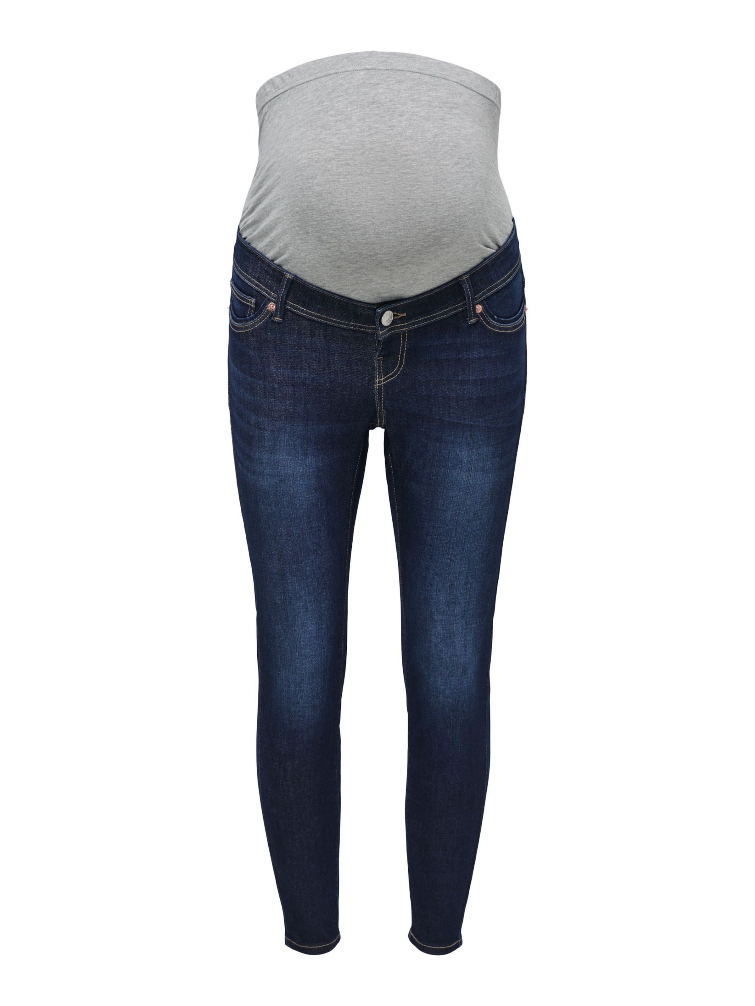 Only Maternity Skinny Jeans 'OLMWow' in Blauw