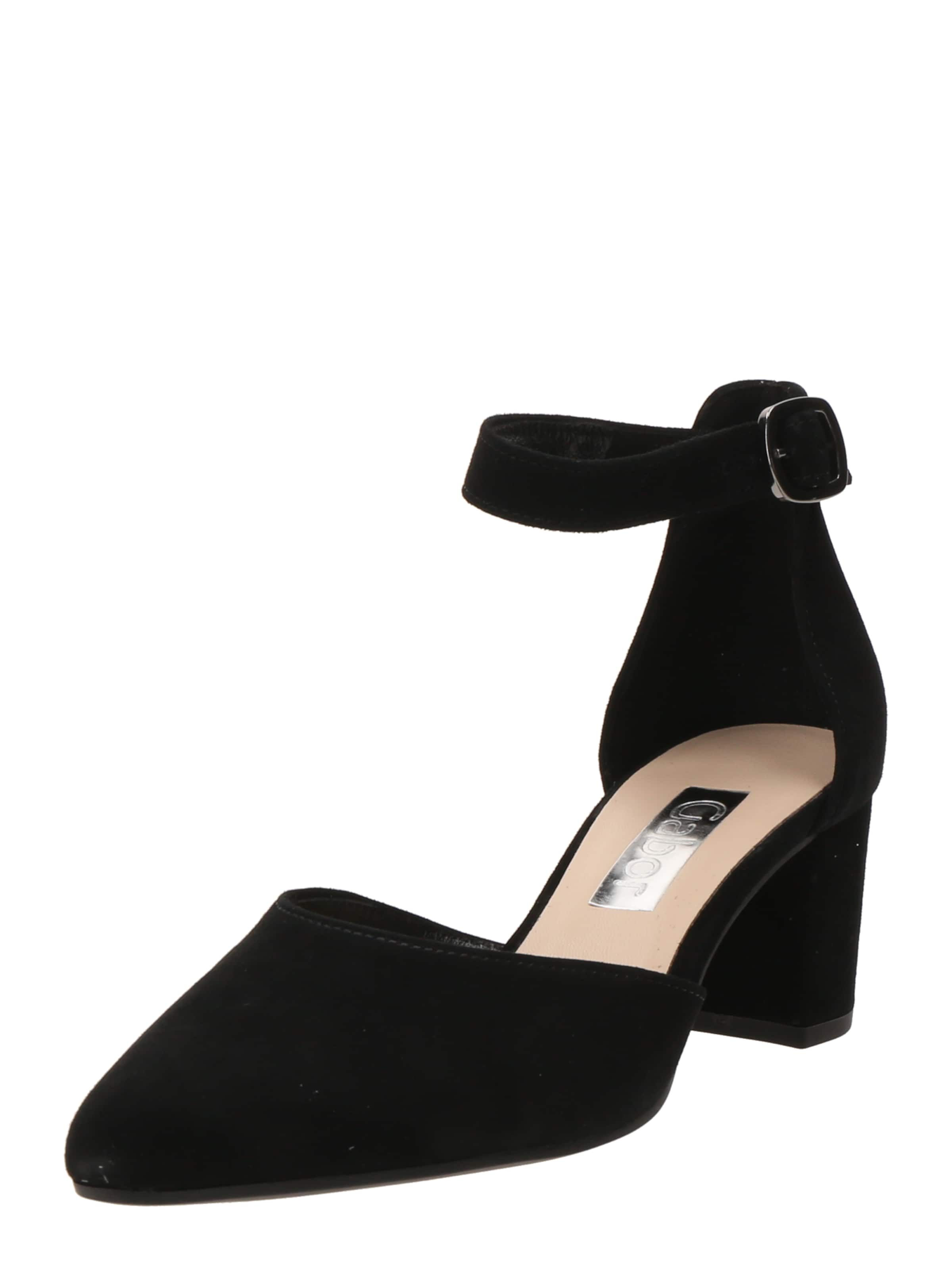 GABOR Lodičky – černá: přední strana