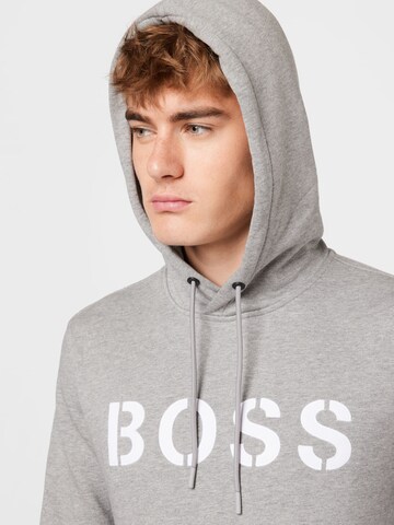 BOSS Sweatshirt 'Wetry' in Grijs