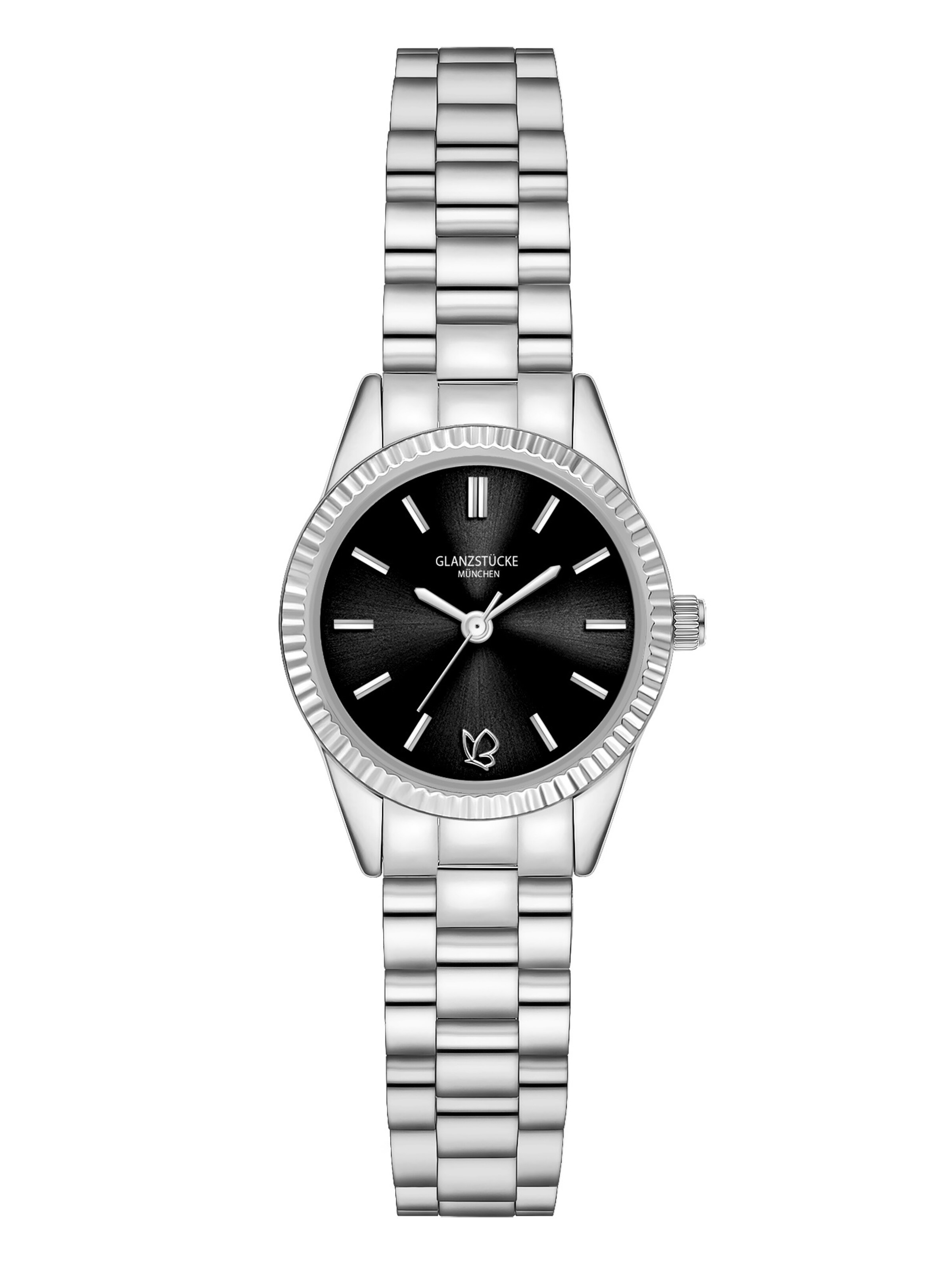 Glanzstücke München Analoog horloge in Zilver: voorkant