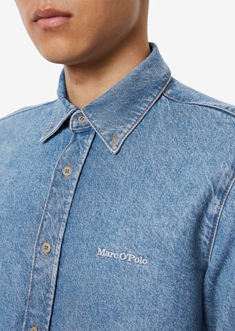 Marc O'Polo Regular Fit Hemd in Blau