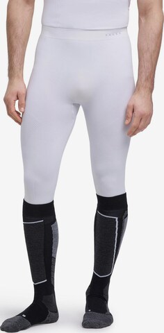 FALKE Sporthose '3/4' in Weiß: Vorderseite