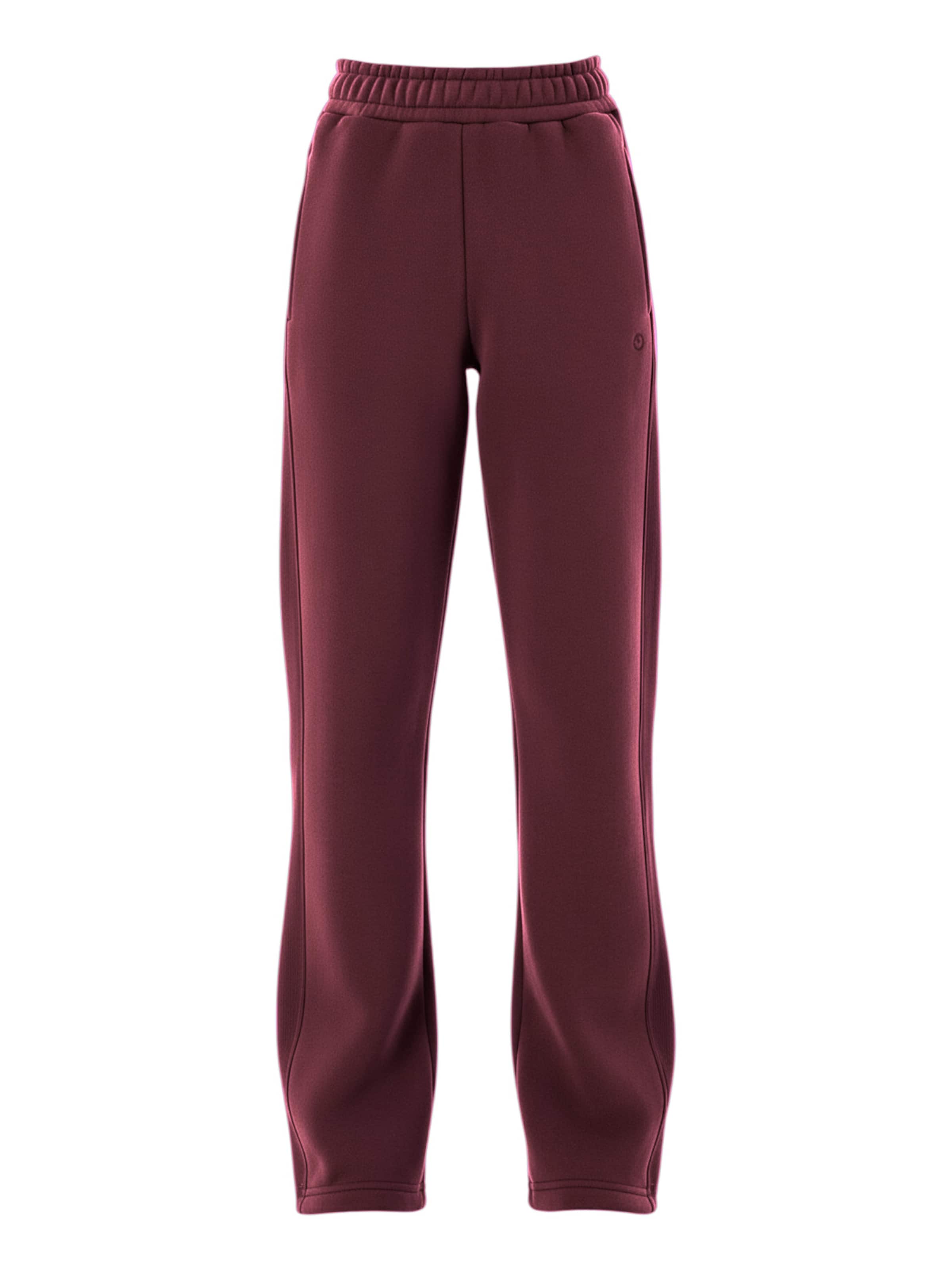 Organication Pants in Red: front