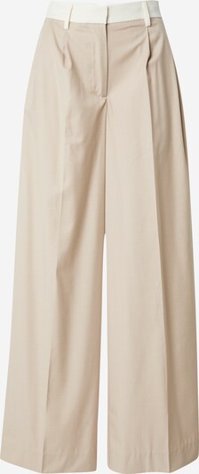 REMAIN Pleat-Front Pants in Kitt / Light beige, Item view