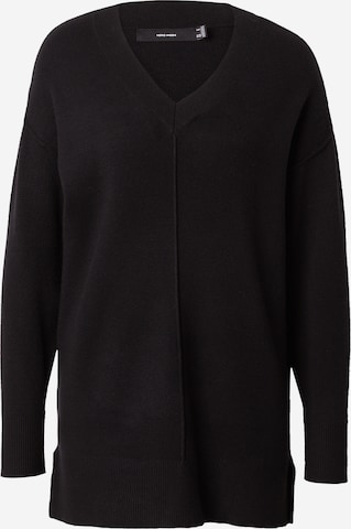 VERO MODA Sweater 'GOLD' in Black: front