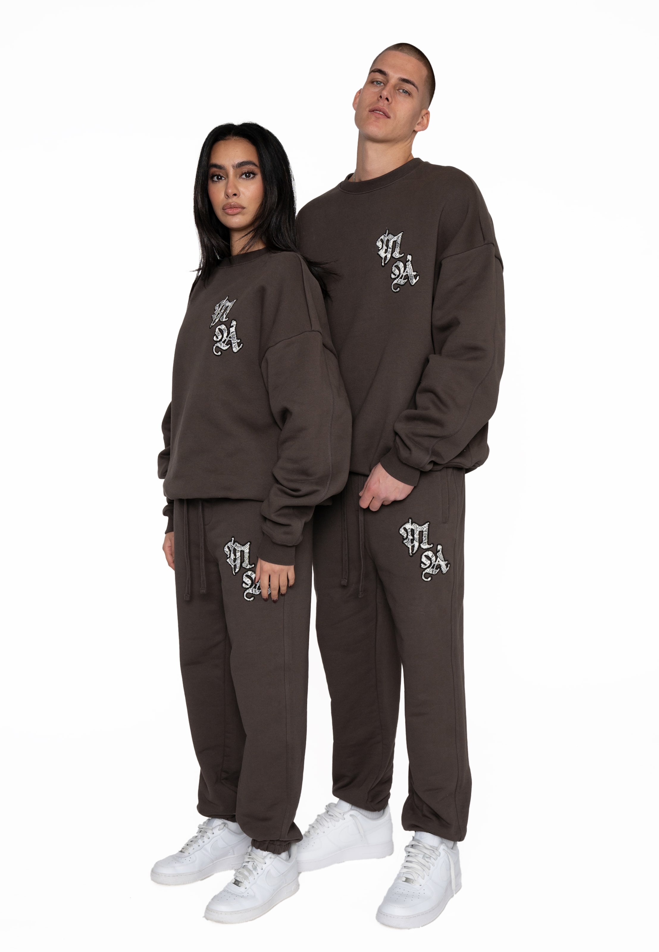 Multiply Apparel Tapered Nadrág - barna