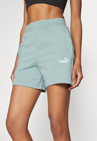 PUMA regular Sportsbukser 'Ess No. 1' i grøn