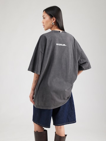 Karo Kauer Oversize tričko - Sivá
