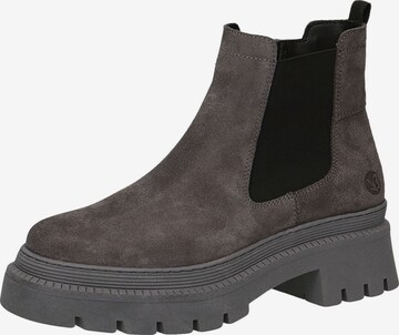 CAPRICE Ankle Boots in Grey: front