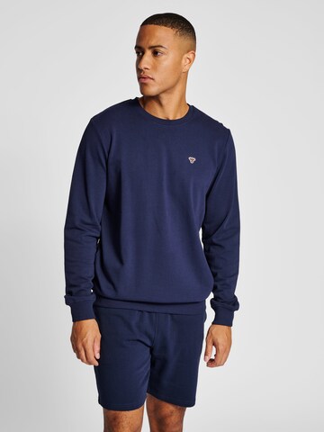 Hummel Sportsweatshirt 'Fred' in Blau: predná strana