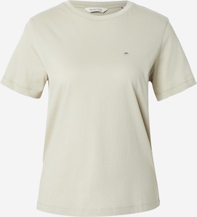 Marškinėliai iš GANT, spalva – smėlio spalva, Prekių apžvalga