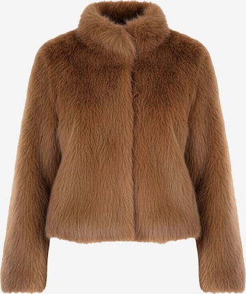 Yes Zee Winter Jacket 'G004KO00157' in Beige: front