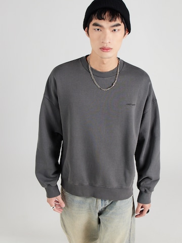 Carhartt WIP Majica 'Benton' | siva barva: sprednja stran