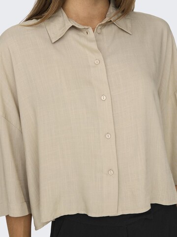 ONLY Blouse 'ONLAstrid' in Beige