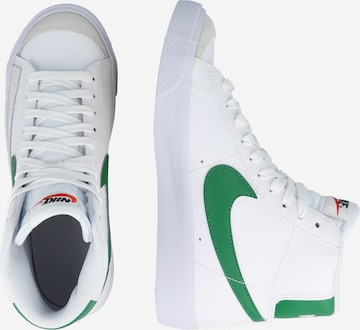 Sneaker 'Blazer 77' de la Nike Sportswear pe alb