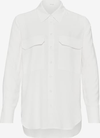 OPUS Blouse 'Filesko' in White: front