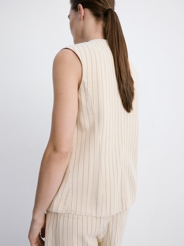 MANGO Gilet 'TONY' in Wit