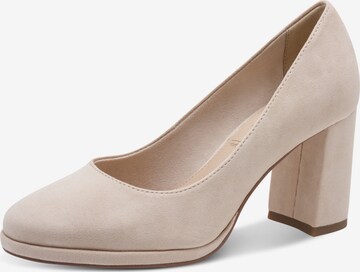 Tamaris Лодочки в Бежевый: спереди