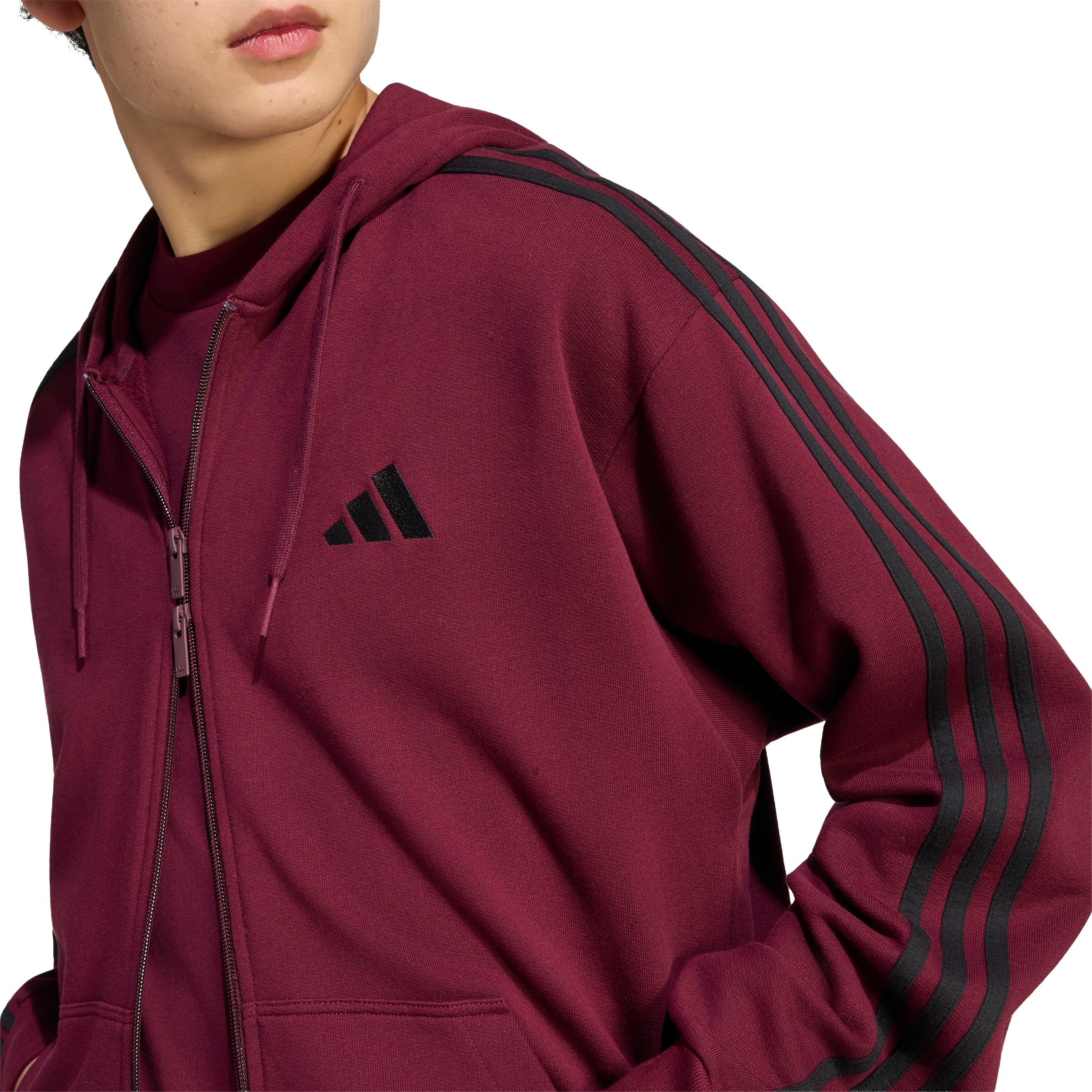 ADIDAS SPORTSWEARSportski gornji dio trenirke 'Essentials' - crvena boja