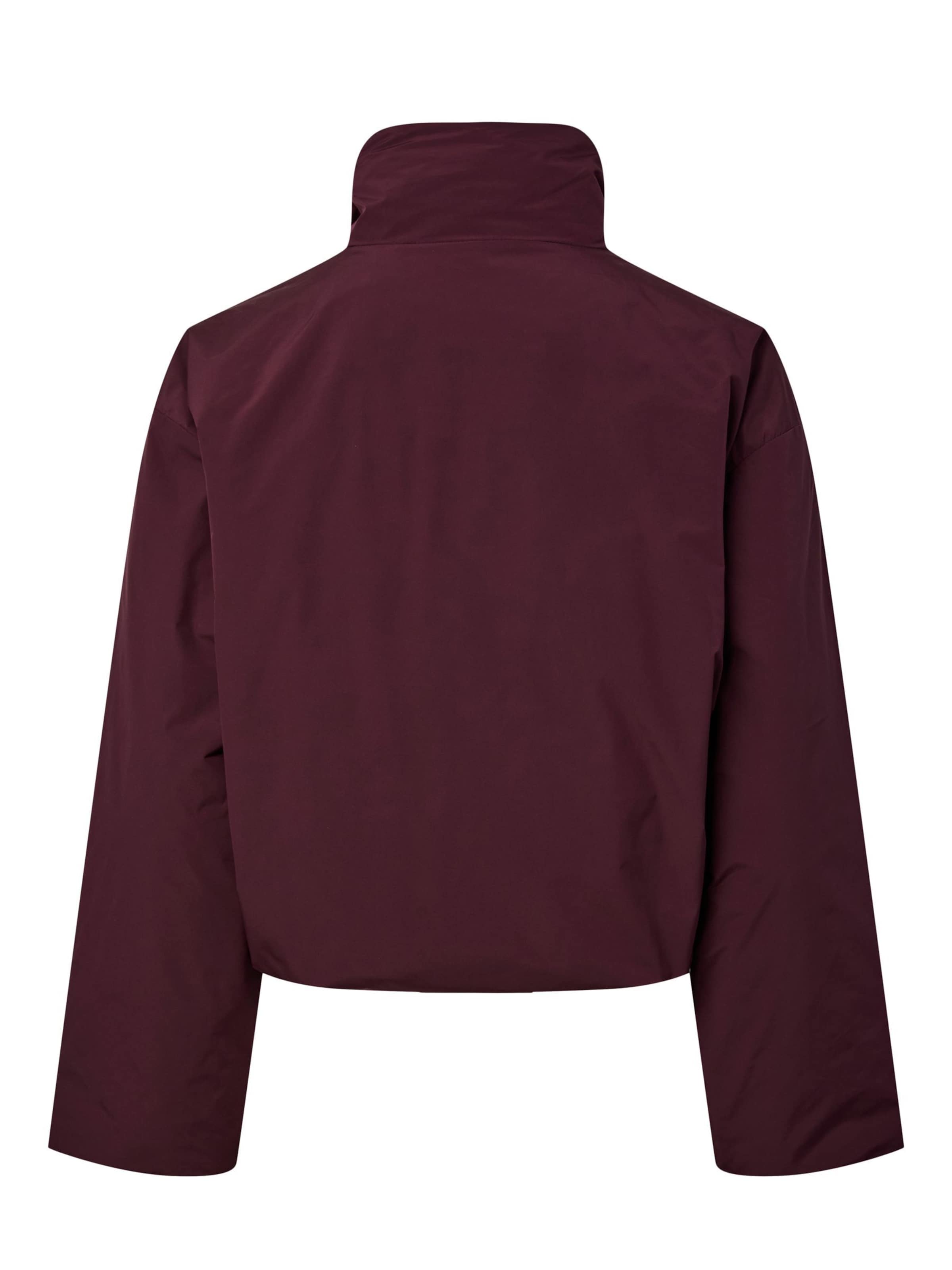 PIECES Between-Season Jacket 'PCSif' in Red