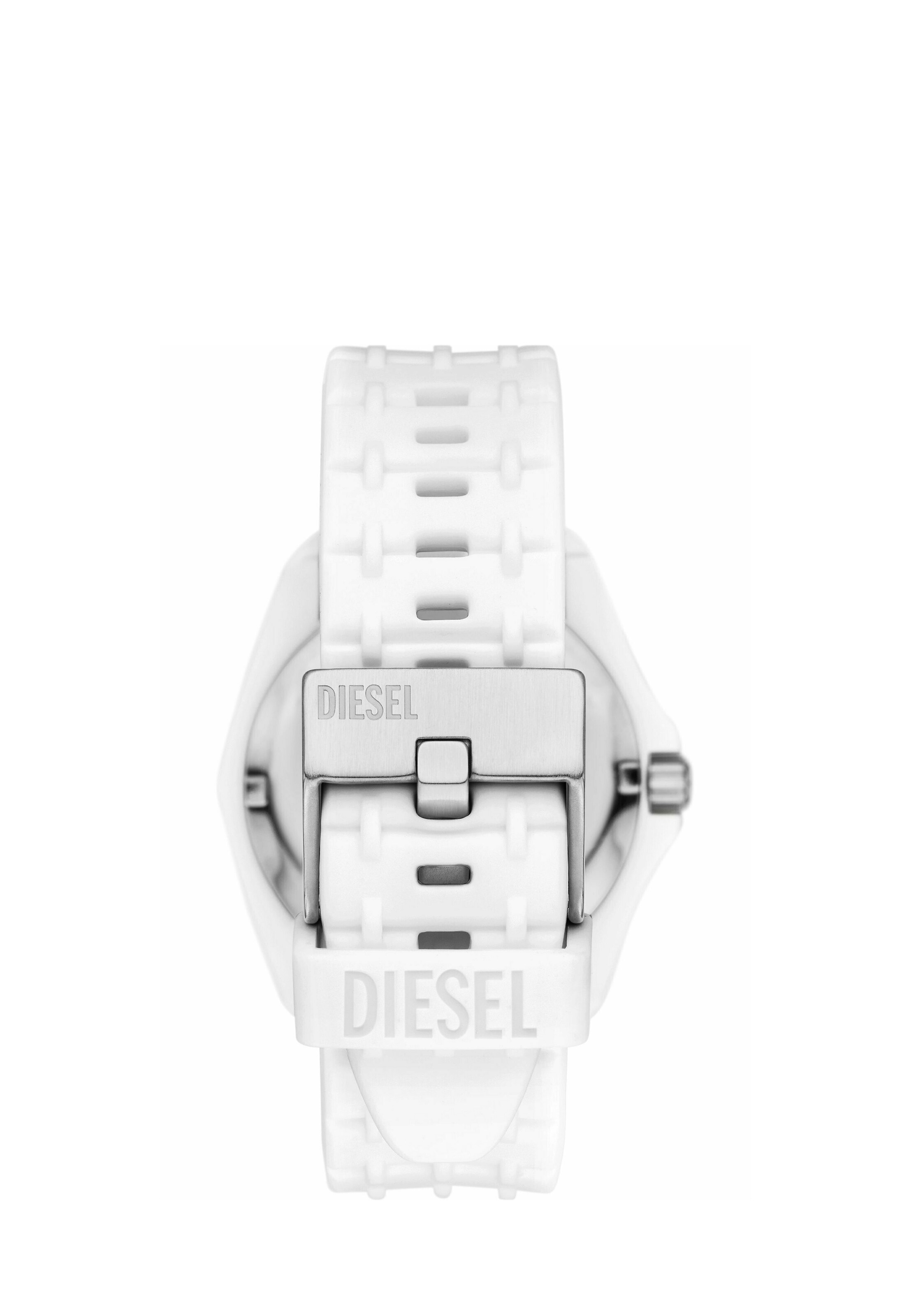 DIESEL Αναλογικό ρολόι 'STINGER' σε λευκό