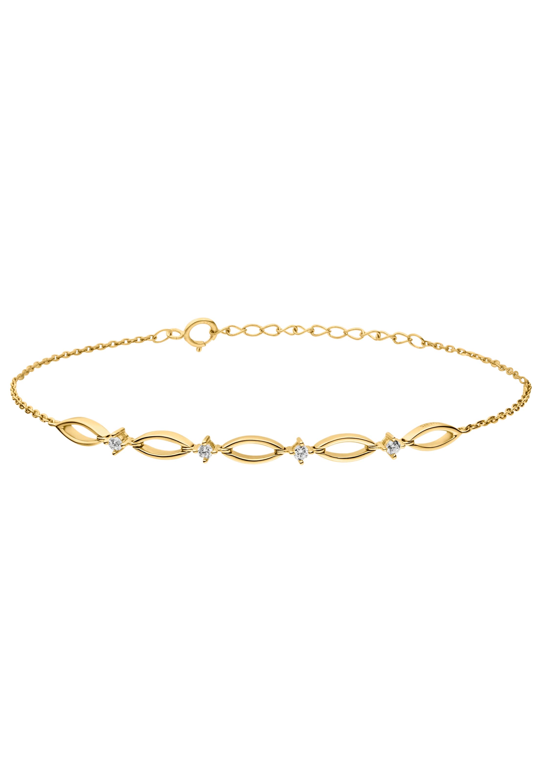 Nana Kay Bracelet in Gold: front