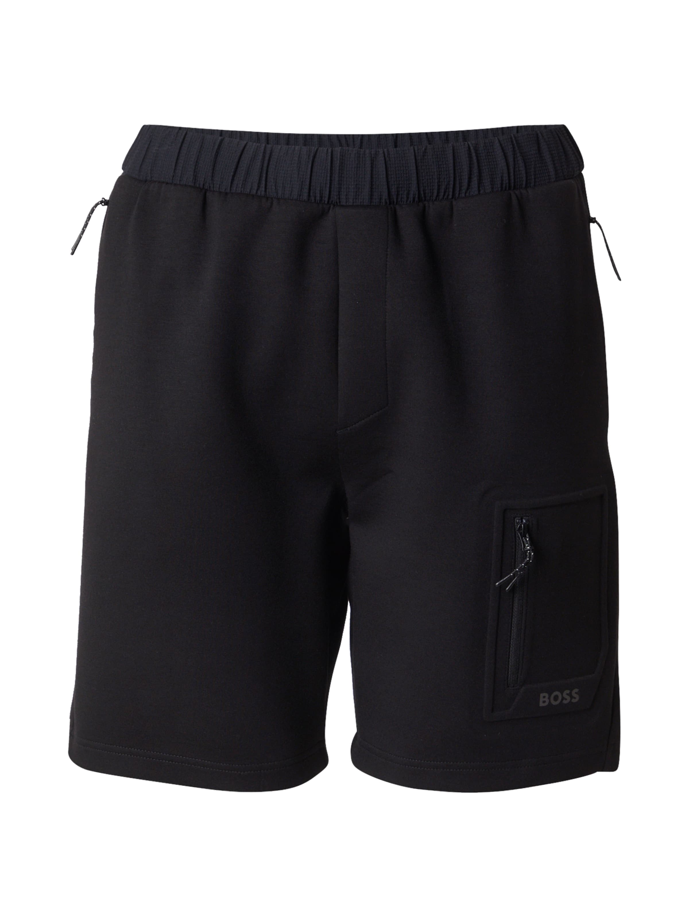 regular Pantaloni di BOSS in nero: frontale