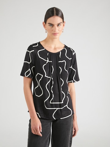 s.Oliver BLACK LABEL Blouse in Zwart: voorkant