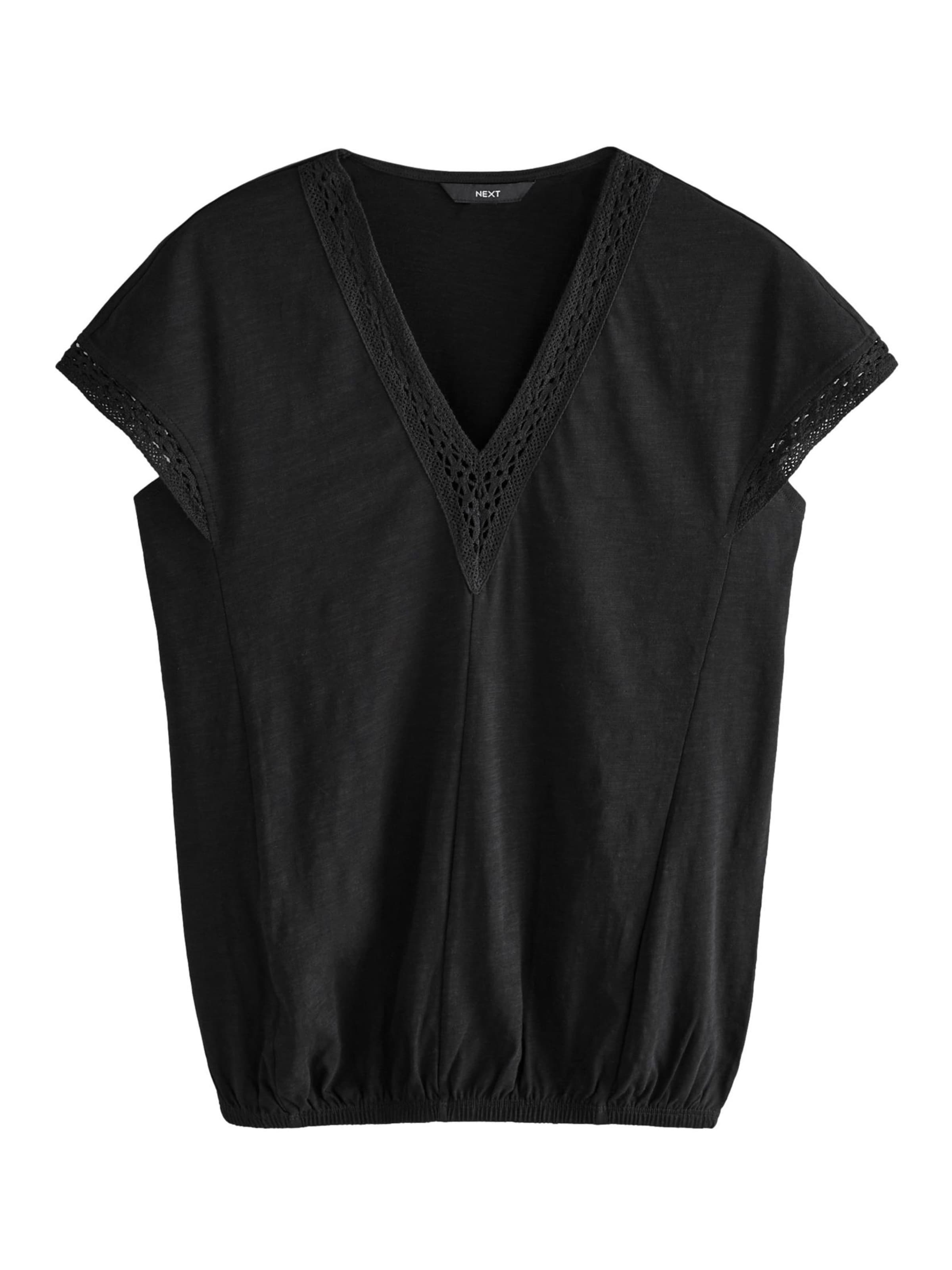 Next Koszulka w kolorze czarny: przód