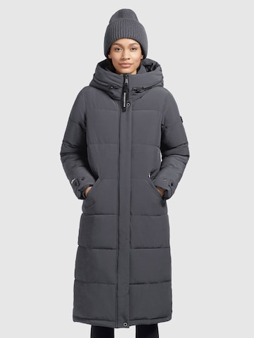khujo - Casaco de inverno ' DAIRI ' em preto: frente