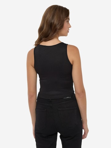 Hiccup Top in Schwarz