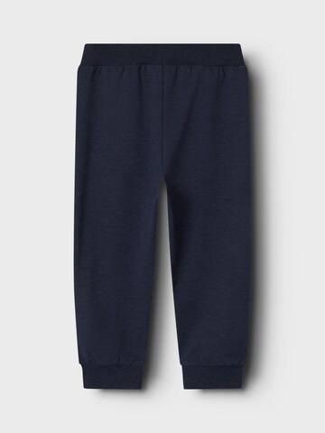 NAME IT Tapered Bukser 'Stitch' i blå