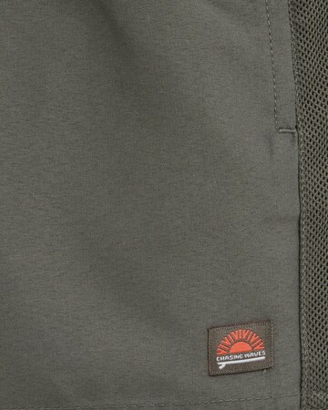 WE Fashion Kopalne hlače | zelena barva