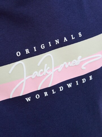 Jack & Jones Junior Футболка 'JORFREDERIKSBERG' в Синий