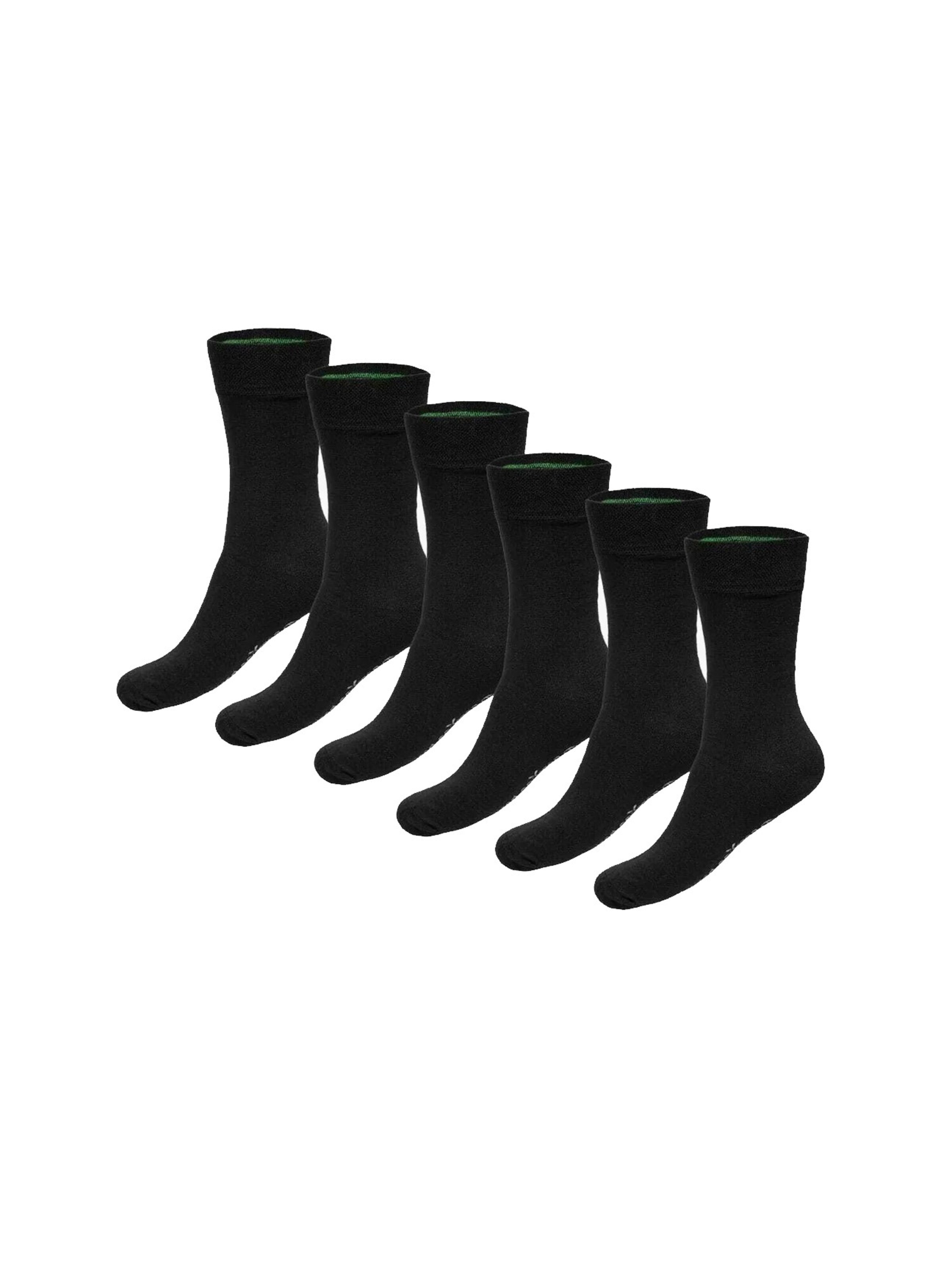 Bamboo basics Socks 'Beau' in Black: front