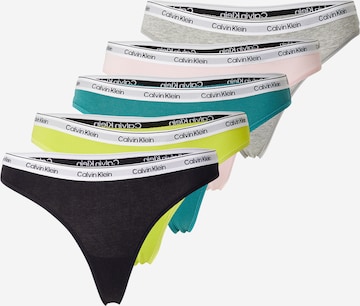 Calvin Klein Underwear Стринги в Серый: спереди